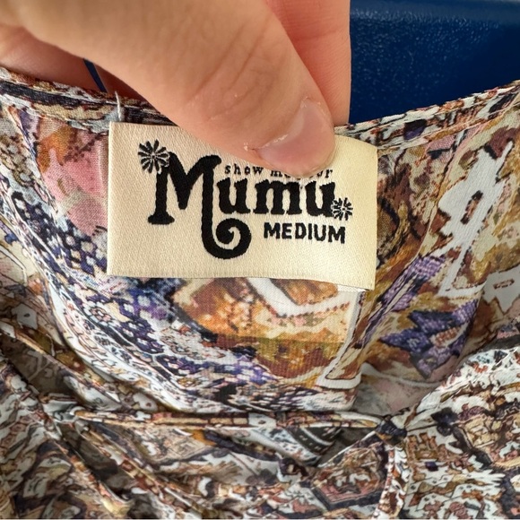 SHOW ME YOUR MUMU Printed Zuko Lace Up Top - Picture 7 of 7